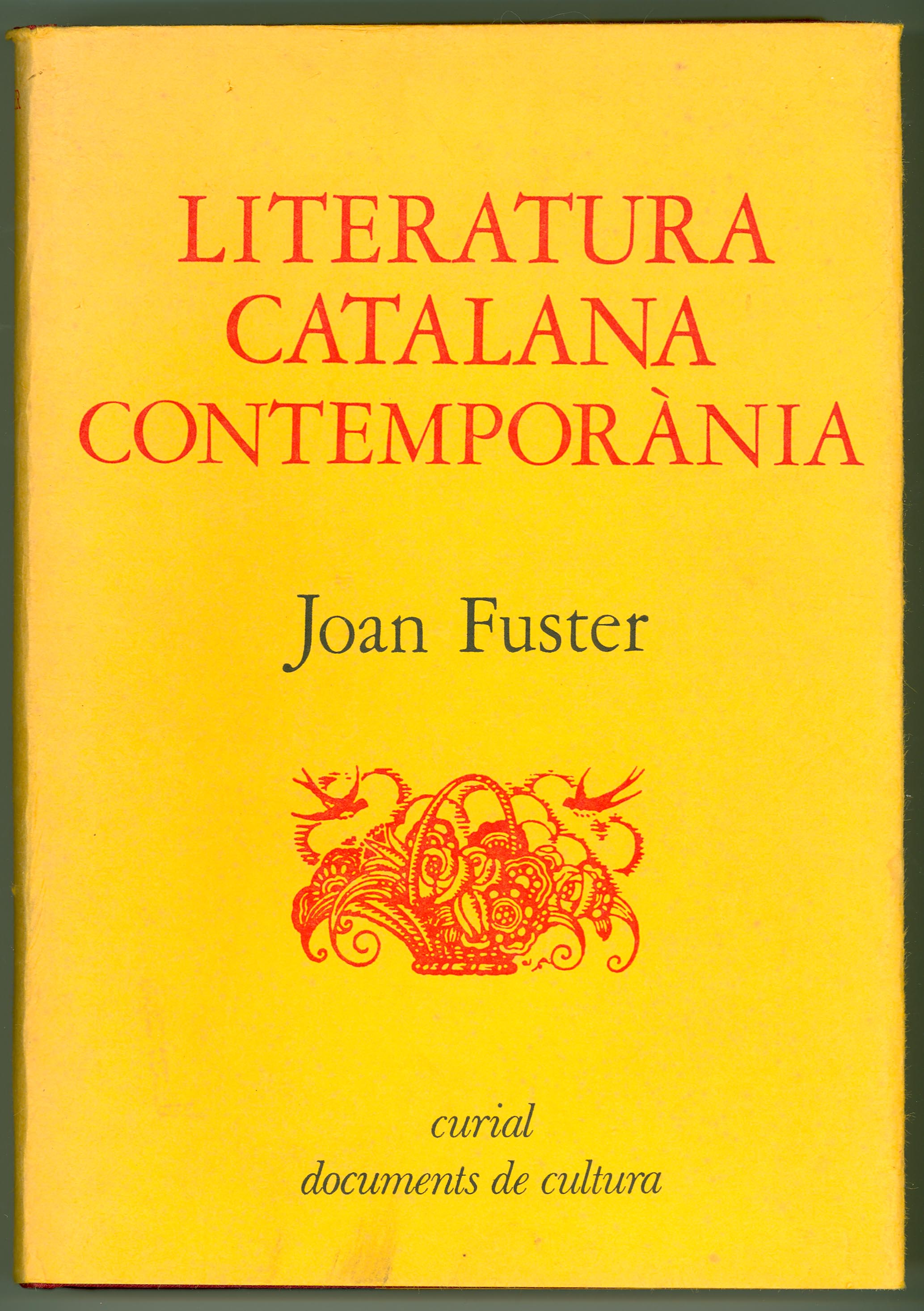 Literatura catalana contemporània